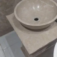 از جنس سنگ روشویی دست ساز