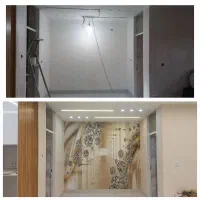 کاغذدیواری.رنگ آمیزی ساختمان پوستر۳بعدی