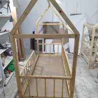 سرویس تخت خواب کلبه ای نوزاد|تخت و سرویس خواب|گرگان, |دیوار