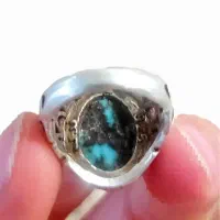 انگشتر فیروزه نیشابور|جواهرات|بروجن, |دیوار