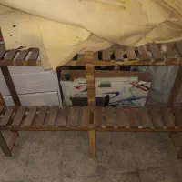 فروش کتابخانه ،استندگل تمام چوب دوطبقه ،اسکوتر|صنایع دستی و سایر لوازم تزئینی|قرچک, شهرک گلها|دیوار