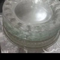 بشقاب شیشه ای