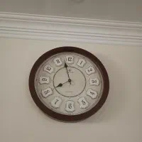 ساعت دیواری دور چوب|ساعت دیواری و تزئینی|تهران, ابوذر|دیوار