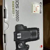 کنون 2000D با لنز ۱۸ ۵۵۵|دوربین عکاسی و فیلم‌برداری|تهران, فدک|دیوار