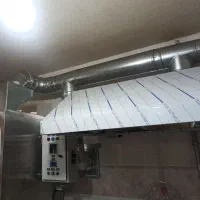 کانال سازی هودصنعتی دریچه تنظیم هوا فلاشینگ