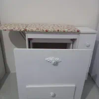 میزچرخ خیاطی ومیز اتوسرهم به همراه صندلی ۵میلیون