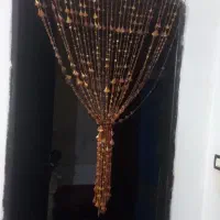 پرده تزیینی نو و دو عدد پرده ورودی