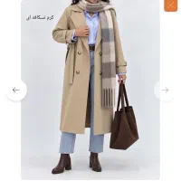 بارونی نو کتان زارا سایز ۴۶تا ۵۰
