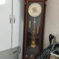 ساعت ایستاده چوبی