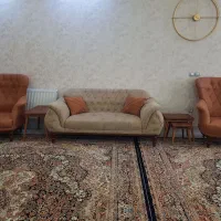 مبل نیم ست ۴ نفره|مبلمان خانگی و میز عسلی|کرمانشاه, |دیوار
