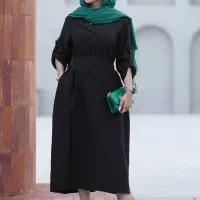 کفتان مشکی فیری سایز تا ۵۰