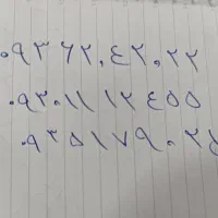 09301112455سیم ایرانسل
