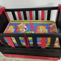 تخت دومنظوره کودک گهواره