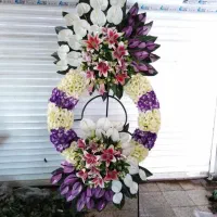 تاج گل سبد گل پایه گل تسلیت تبریک