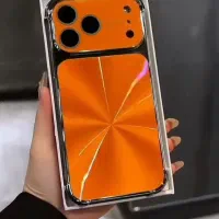 ایفون ۱۷ پرومکس طرح اپل ۱۷ پرو نارنجی