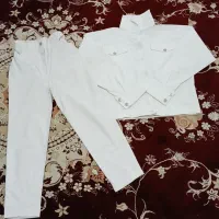 کت و شلوار کتان اسپرت