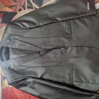 کت و شلوار مردانه مشکی براق سایز ۵۲