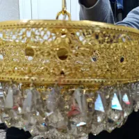 لوستر نونو رنگ ثابت بسیار شیک و خوشگل|لوستر و چراغ آویز|تهران, گلچین|دیوار