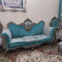 مبل استیل ۹ نفره|مبلمان خانگی و میز عسلی|تهران, ائمه اطهار|دیوار
