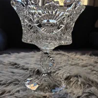 آجیل خوری پایه دار، کریستال تراش خورده بوهمیا