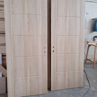 تعداد 3 لنگه درب با چارچوب و روکوب به فروش میرسد|مصالح و تجهیزات ساختمان|بومهن, |دیوار