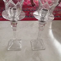 شمعدان کریستال آماریس آلمان حک شده