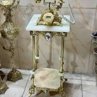 میز خاطره و تلفن برنز|صنایع دستی و سایر لوازم تزئینی|قم, شهرک امام حسن|دیوار