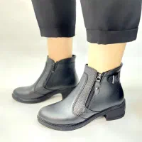 نیم بوت زنانه چرم (هانی)|کیف، کفش، کمربند|قم, حنیف نژاد|دیوار