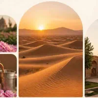تور اقتصادی گلاب گیری و کویر کاشان