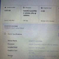 فروش لپ تاپ استوک FL8000u|رایانه همراه|زابل, |دیوار