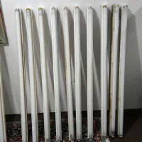 قاب مهتابی به همراه لامپ فلورسنت