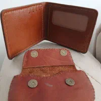 کیف پول چرم دست دوز مردانه