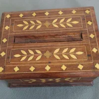 جا سیگاری چوبی هندی|کلکسیون اشیاء عتیقه|شیراز, بازار|دیوار