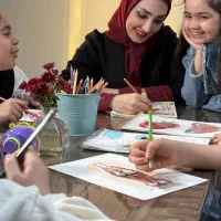 آموزش مداد رنگی کودک