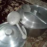 دو عدد قابلمه روحی بزرگ نو نو نو|ظروف پخت‌وپز|کرمانشاه, |دیوار