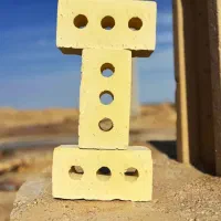 آجر /آجر ۳ گل/آجر سه گل/آجر سه سوراخ