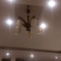 لوستر طرح چوب
