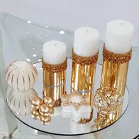 شمع سفیدباتزیینات زیبا|صنایع دستی و سایر لوازم تزئینی|مشهد, آزادشهر|دیوار