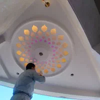 گچبری.گچکاری.لکه گیری.بازسازی|خدمات پیشه و مهارت|کارون, |دیوار