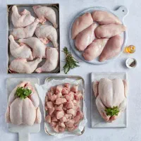 استخدام تخته کار مرغ ( تکه کردن مرغ )