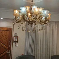 لوستر تمام برونز  بیست شعله دوعدد