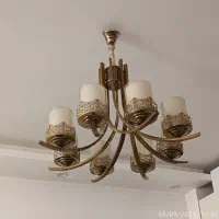 دو عدد لوستر ۸شاخه