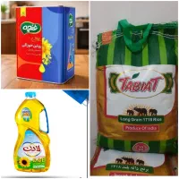 برنج طبیعت ۲۳۵۰هزار روغن غنچه ۱۹۸۰هزار