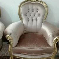 مبل سلطنتی 9 نفره|مبلمان خانگی و میز عسلی|قم, چهل درخت‎|دیوار