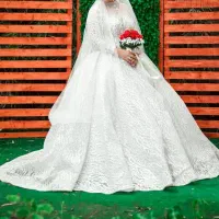 لباس عروس با حجاب