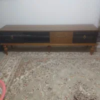 زیر تلویزیون چوب راش