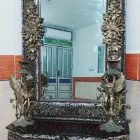 آینه و شمعدان