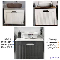 روشویی ضدآب هما 60*40 با آیینه و باکس|لوازم سرویس بهداشتی|مشهد, خین عرب|دیوار