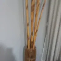 سه عدد گلدان بانی بامبو|گل مصنوعی|مشهد, شهید فرامرز عباسی|دیوار