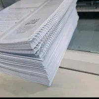 پرینت وچاپ وسیمی جزوه باکیفیت بالا   وتحویل رایگان